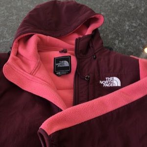 North Face Hooded Denali - Women’s Small